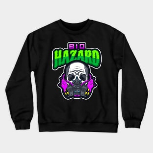 Apocalypse Bio Hazard Skull Crewneck Sweatshirt